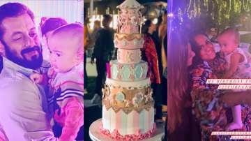 Inside pics, videos from Salman Khan's 55th and Ayat Sharma's 1st birthday celebrations