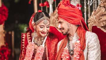 Yuzvendra Chahal and Dhanashree Verma