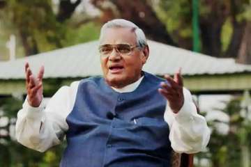 Former prime minister Atal Bihari Vajpayee