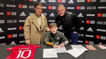 wayne rooney, wayne rooney manchester united, kai rooney, kai rooney manchester united