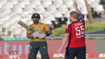 Ben Stokes against South Africa