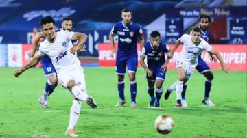 Bengaluru notched up their first win of the campaign against Chennaiyin FC.
