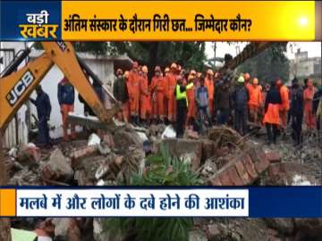 Ghaziabad roof collapse, roof collapse in ghaziabad, ghaziabad roof collapse muradnagar, muradnagar 