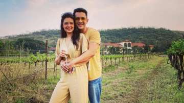 Aditya Narayan with 'partner in crime & in wine' Shweta enjoys at vineyard; check pics