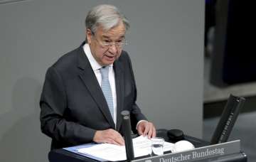 UN Secretary General Antonio Guterres