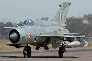 IAF MiG-21 fighter jet crash, fighter jet crash, MiG bison crash, MiG bison crash Suratgarh Rajastha