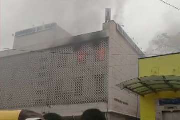 Fire breaks out in building at Delhi's ITO area