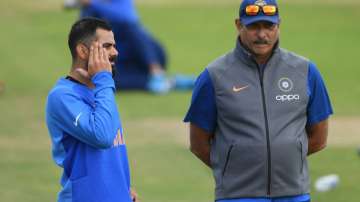 Virat Kohli and Ravi Shastri