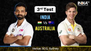 Ind vs Aus LIVE, India vs Australia 3rd Test, Day 3 Live Streaming: When and where to watch Sydney Test in India?