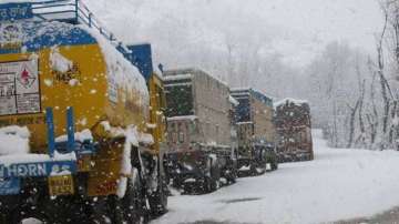 Jammu-Srinagar highway restored, stranded traffic being cleared
