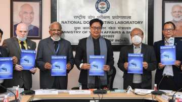 Union Sports Minister Kiren Rijiju on Thursday launched the material synthesized by collaborative ef