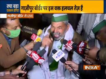 Ghazipur border news, rakesh tikait news, rakesh tikait surrender news, farmers protest,