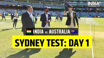 Live Cricket Score India vs Australia 3rd Test Day 1: Follow Live Updates from Sydney