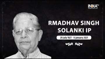 Former Gujarat Chief Minister Madhav Singh Solanki passes away