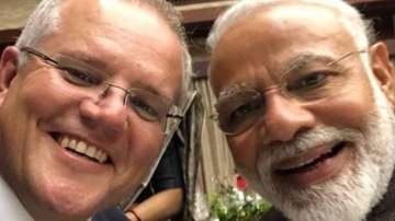 Scott Morrison and Narendra Modi