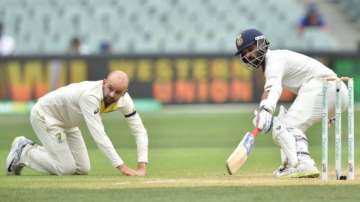 Nathan Lyon Ajinkya Rahane