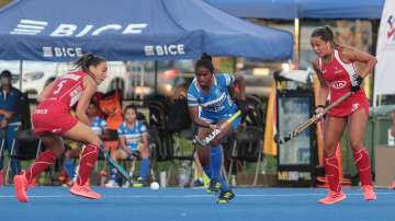 indian hockey, india womens hockey team, india junior womens hockey team, india vs chile