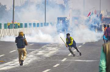 farmers protest