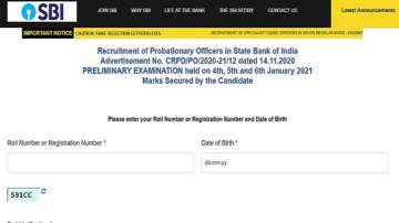 SBI PO Prelims Result 2020 declared. Direct link to download