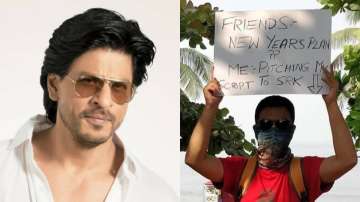 Bengaluru based filmmaker camps outside Shah Rukh Khan's Mannat to pitch his film story