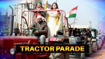 tractor parade on republic day 