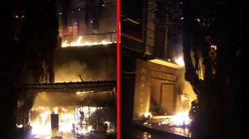 Harley Davidson showroom in Delhi engulfs in flames; 4 rescued