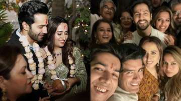 Varun Dhawan-Natasha Dalal's fun filled wedding festivities; Manish Malhotra shares unseen pics 