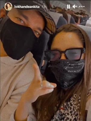 Ankita Lokhande & boyfriend Vicky Jain out for romantic Valentine's Day vacation Ankita Lokhande & boyfriend Vicky Jain out for romantic Valentine's Day vacation