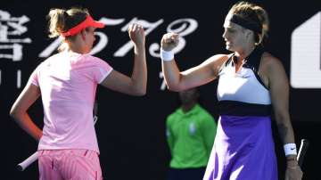 Elise Mertens and Aryna Sabalenka