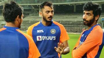 Axar Patel was ruled out of the first Test between India and England with a knee injury.
