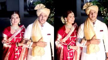 Dia Mirza-Vaibhav Rekhi Wedding: The couple looks like a dream together; see pics