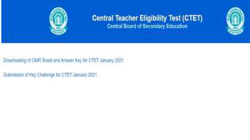 CTET answer key 2021, CTET answer key 2021 released, CTET answer key 2021 check, CTET answer key, CT