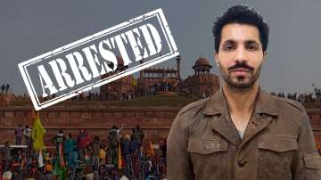 Deep Sidhu arrested 