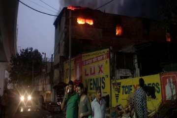 Fire at cosmetics factory in Delhi's Pratap Nagar, one dead