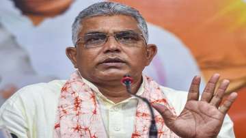 Bengal BJP chief Dilip Ghosh's convoy attacked; TMC party office vandalised