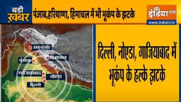 High intensity earthquake strikes in Tajikistan, tremors felt in Delhi-NCR, across north India.