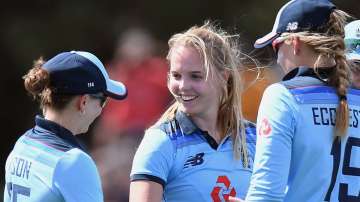 Spinner Sophie Ecclestone and fast bowler Tash Farrant took two wickets each.