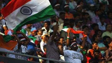 Fans at M.A. Chidambaram Stadium