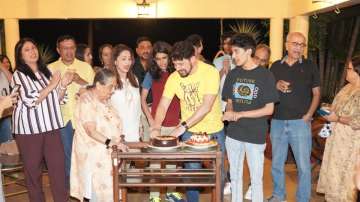 Madhuri Dixit celebrates husband Shriram Nene's pre-birthday bash; see pics