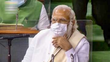 modi in lok sabha 