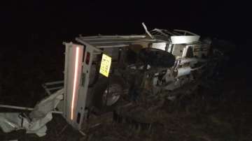 Odisha: 10 killed, 15 injured as pick-up van overturns in Koraput