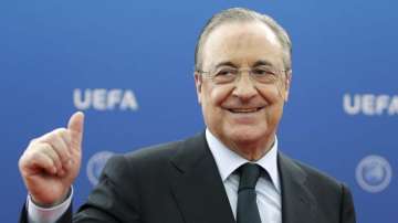 Real Madrid president Florentino Pérez