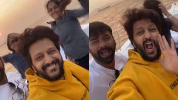 Riteish Deshmukh, Genelia wake up fans with quirky dance video on yatch