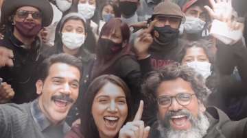 Badhaai Do: Bhumi Pednekar, Rajkummar Rao join 'pawri' trend at they wrap Uttarakhand schedule