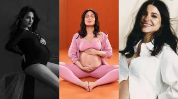  A fashion inspired maternity shoot was almost unheard of back in the day, but now everyone from A-l
