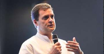 Congress leader Rahul Gandhi