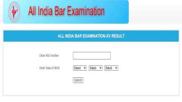 AIBE XV Result declared. Direct link to download