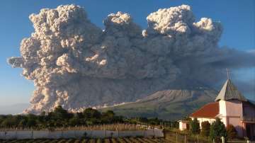 Indonesia's Sinabung volcano eruption