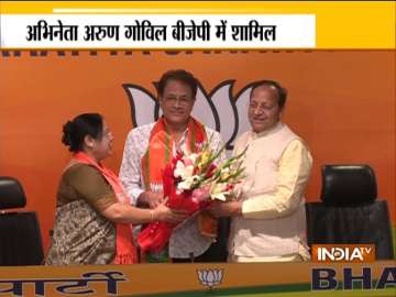 Arun govil ramayan, ramayan arun govil joins bjp, arun govil joins bjp, arun govil bjp news, 