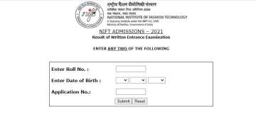 NIFT Entrance Exam 2021 Result: Direct Link